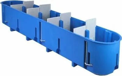 Immagine prodotto di Scatola per pareti in intercapedine, cartongesso 5 x fi 60 mm di profondità, a 5 pieghe MULTIBOX Simet P5x60D
