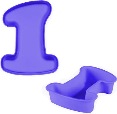 Immagine prodotto di Stampo da forno in silicone con design numerico, n. 1