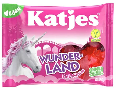 Produktbild von Katjes Wunderland Pink-Edition 210g