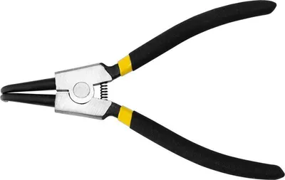 Image de Pince Strend Pro P0182D 180 mm, pour arbres et circlips, coudée