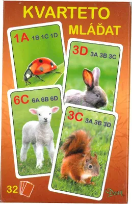 Produktbild von Das Quartett-Kartenspiel – Die Tierbabys