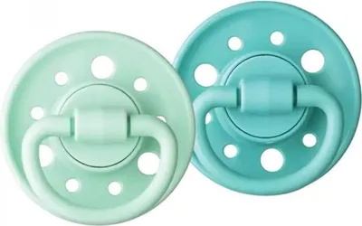 Obrázok produktu pre Dodie Gaia cumlík +6m z prírodného kaučuku - 2 balenia