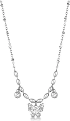 Zdjęcie produktu dla Naszyjniki z wiszącymi zawieszkami Brosway Silver Od 43 cm do 49 cm Kolekcja Chakra - kobieta