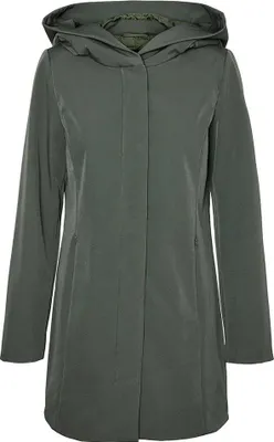 Image de Vero Moda Softshelldona Wrp Manteau Vert S Femme Vert S