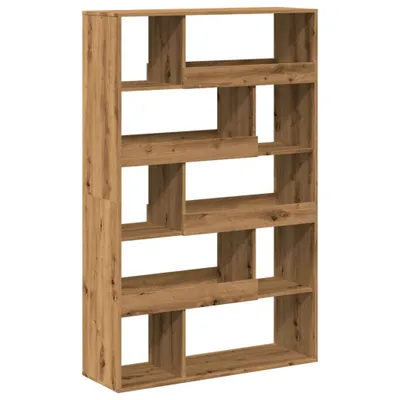 Image de vidaXL Bibliothèque Artisan-Chêne 100x33x156,5 cm Matériau dérivé du bois