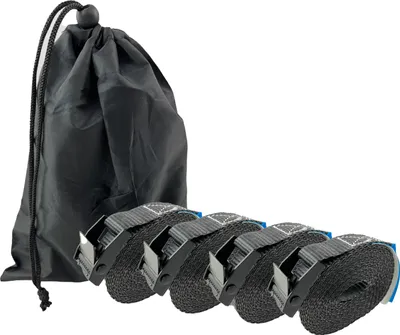 Produktbild von 4x Profi Spanngurt Gurt Zurrgurt Klemmschloss Auto 1-tlg 6m 250 kg Anthrazit inkl. Tasche