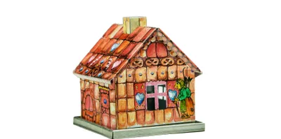 Produktbild von KNOX - Räucherhaus Jahreszeiten Lebkuchenhaus - Größe ca. 6,5cm, für Räucherkerzen der Größe M (Standard) - 202022