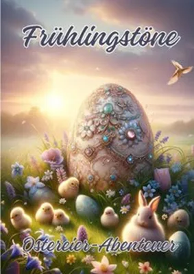 Obrázok produktu pre Malbuch Frühlingstöne Ostereier-Abenteuer mit lebendigen Farben und frühlingshaften Motiven