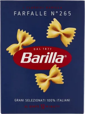 Produktbild von Pasta Barilla Farfalle Nr. 265 italienisch Nudeln 500 g pack