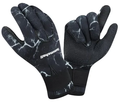 Immagine prodotto di Guanti in neoprene da 3 mm, termici, antiscivolo, per sport acquatici