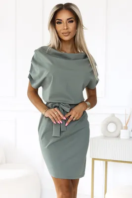 Immagine prodotto di Numoco Mini abito donna Roxi oliva L