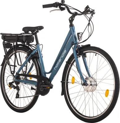 Produktbild von Dámsky 28'' e-citybike Optima Basic Blue 7-rýchlostný Hollandia 188E