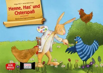 Obrázok produktu pre Henne, Has' und Osterspaß. Kamishibai Bildkartenset