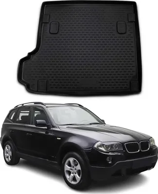 Image de Tapis de coffre pour BMW X3 E83 2003-2010 Caoutchouc TPE Noir