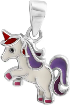 Produktbild von V Anhänger 925/- Sterling Silber 1,4cm weiß 274240137
