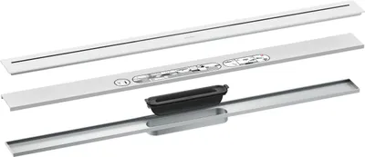 Produktbild von hansgrohe AXOR Drain Fertigset Durschrinne, 900mm, 42522700