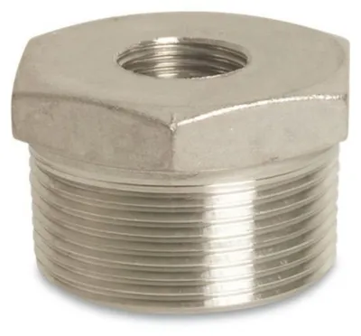 Immagine prodotto di Raccordo Riduzione Filettato Acciaio Inox 1 1/4" AG x 3/4" IG