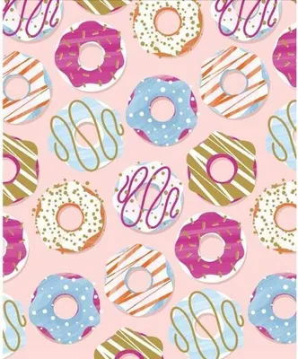 Produktbild von Geschenktasche Donuts - ca. 17,5 x 9,5 x 23 cm