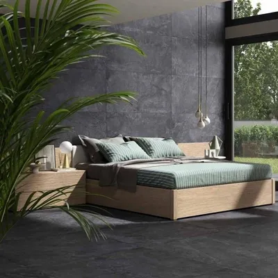 Obrázok produktu pre CASA39 Obklady s kamenným vzhľadom, čierne, 60 x 120 cm, Castelvetro Evolution