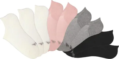 Produktbild von Bench Sneakersocken 10 -teilig 3x ecru, 2x grau, 2x rosa, 3x schwarz Größe 35/38