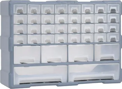 Obrázok produktu pre Viaczásuvkový organizér The Living Store so 40 zásuvkami 52x16x37,5 cm