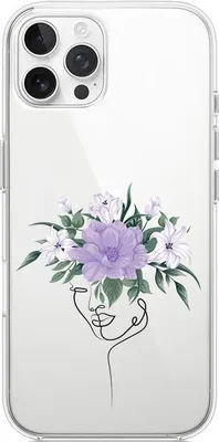 Immagine prodotto di Custodia in silicone per iPhone 12 Pro Max con motivo floreale