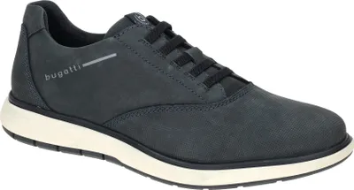 Produktbild von Bugatti BRUTE Herrenschuhe - sportliche Slipper - Halbschuhe blau Freizeit NEU