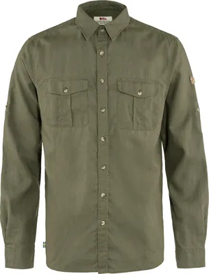 Produktbild von Fjällräven Övik Travel Langarmhemd Grün M Herren Grün M