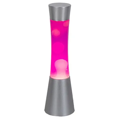 Produktbild von Rabalux 7030 Dekoleuchte Minka, GY6.35, 20W, silber-rosa, rund, Innen, ø110mm