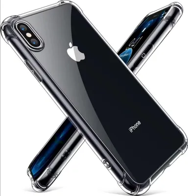 Produktbild von Handyhülle Hülle für iPhone X / iPhone XS Schutzhülle Anti Shock Handy Case Transparent Cover Bumper