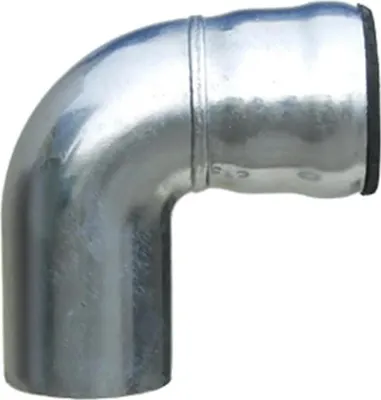 Produktbild von LOROWERK Loro-X-Winkelbogen, 90°, R 500, DN 50, 1 Stk.