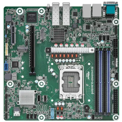 Obrázok produktu pre ASRock Mainboard EC262D4U2-2L2Q/E810 micro-ATX Sockel 1700 DDR5-only Single - Mainboard - Intel Sockel 1700 (Core i)