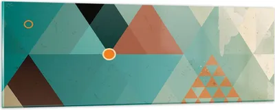 Produktbild von Bilder auf glas - Abstraktion modern - 90x30cm - Glasbilder - Wandbilder - Kunstdruck - zum Aufhängen bereit - Wanddekoration aus Glas - Glas Bilder - Wandbild auf Glas - Einteilig - GAB90x30-3571