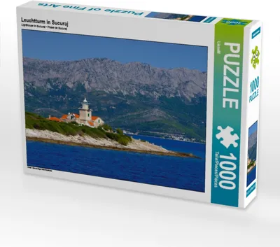 Produktbild von Calvendo Leuchtturm in Sucuraj 1000 Teile Puzzle quer 640x480mm, CALVENDO; 7395190