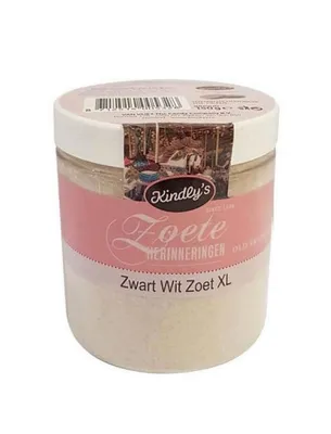 Produktbild von Kindys Schwarz Weiß Sweet XL | 150 Gramm | Süßigkeiten