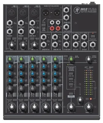 Imagen del producto de Mackie 802VLZ4, 8 canales por canal, 13 W