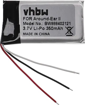 Produktbild von vhbw Akku Ersatz für Bose AHB571935PCT-01 für Wireless Headset Kopfhörer (350 mAh, 3,7 V, Li-Polymer)