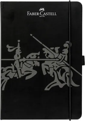 Image de Faber-Castell  10020500 FABER-CASTELL Notizbuch, DIN A5, kariert, schwarz