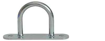Produktbild von 30 Stück - Bügel-/ Riemenkrampen - 32x36 mm - Planenhaken - Stahl verzinkt
