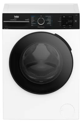 Produktbild von Beko BM3WFU3841R Waschmaschine 8 kg Zeitvorwahl SteamCure-Dampf AddXtra, KI-generiertes Bild