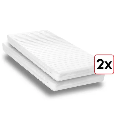 Obrázok produktu pre Matrac zo studenej peny K16 100 x 200 cm, výška 16 cm, stupeň tuhosti H2/H3 Twin