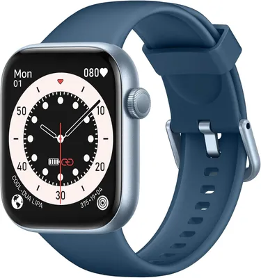 Produktbild von Smartwatch Damen Herren 1.85 Zoll HD Touchscreen mit Telefonfunktion 140 Sportmodi Fitnessuhr Pulsmesser Schlafmonitor Schrittzähler IP68 Wasserdicht