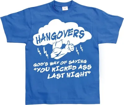 Produktbild von Hangovers - Gods Way - Large - Blue