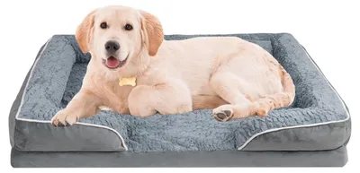 Immagine prodotto di Letto grande per cani, con imbottitura in memory foam e rivestimento idrorepellente