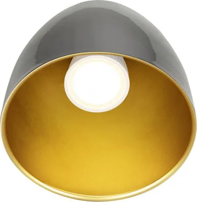 Produktbild von SLV PARA CONE 14, Pendelleuchte für 3 Phasen System, GU10, schwarz/gold 1008061