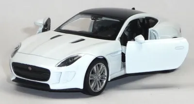 Produktbild von Jaguar F-Type Coupé weiß Sammlermodell ca. 11,5 cm