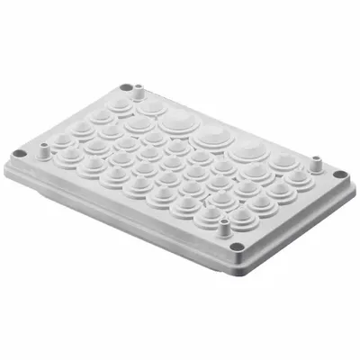 Produktbild von Rittal Kabeleinführungs. SV 9665770 flansch ISV m.Dichtungsmembranen