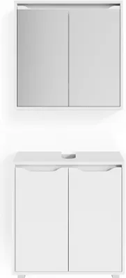 Produktbild von Badmöbel-Set Vicco Ruben Weiß 2 Teile, Model 36208