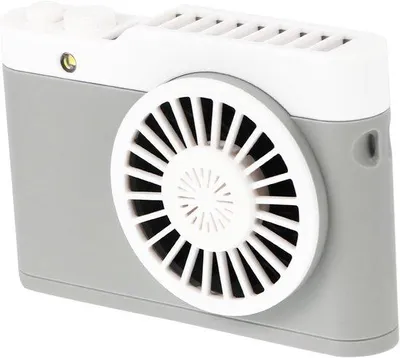 Productafbeelding van Mini-ventilator met aroma-functie - zonder bladen, USB-oplaadbaar, bladloos design - geschikt voor kantoor, reizen, thuis en bij warm weer