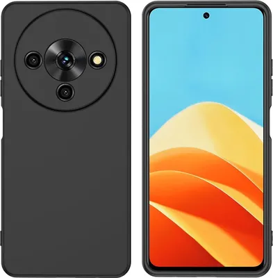 Immagine prodotto di Custodia protettiva in silicone TPU per ZTE Blade A76 5G, flessibile, ultrasottile, nera